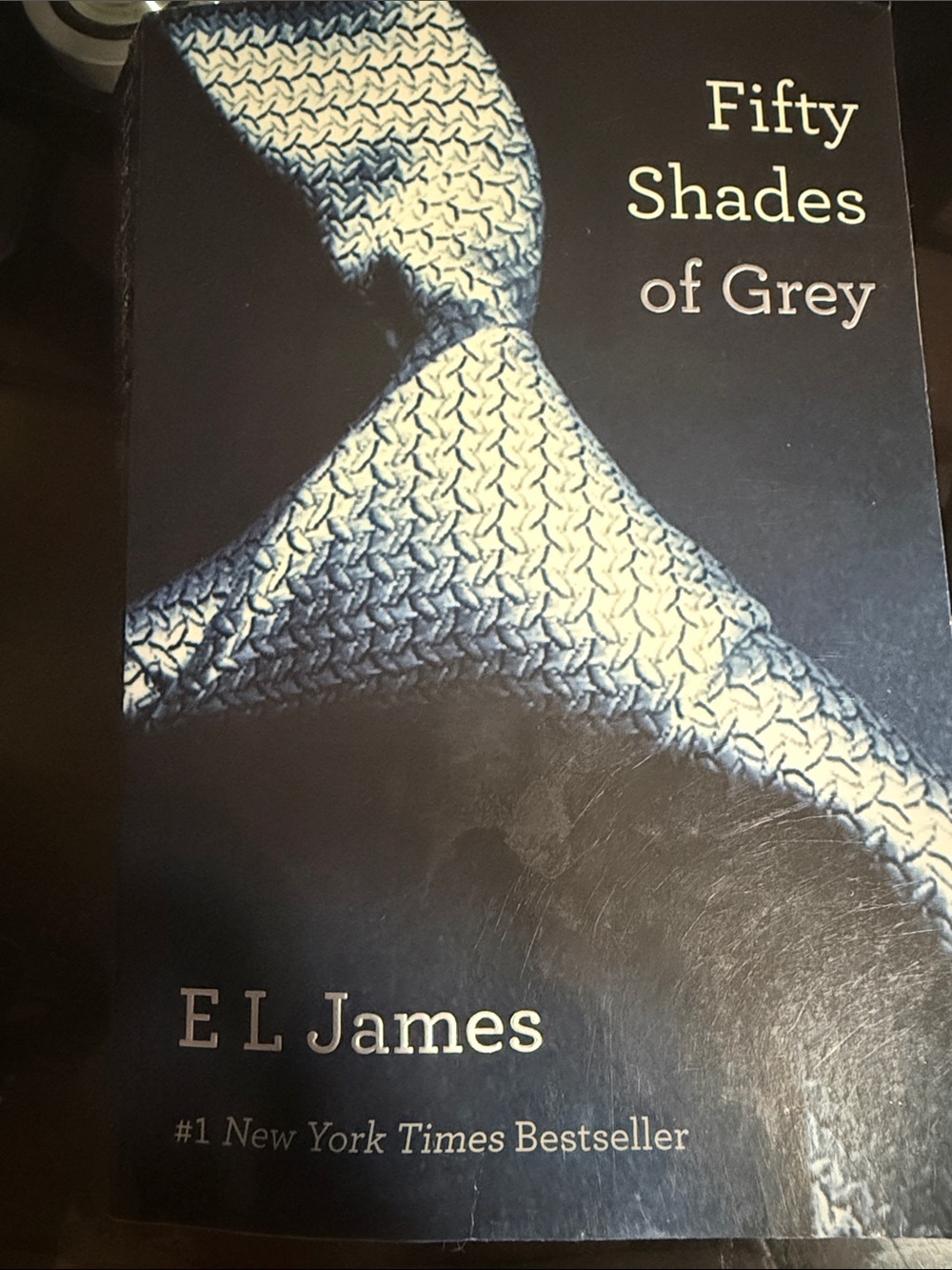 Fifty Shades of Grey Decorative Coffee Table Book - Navy Blue